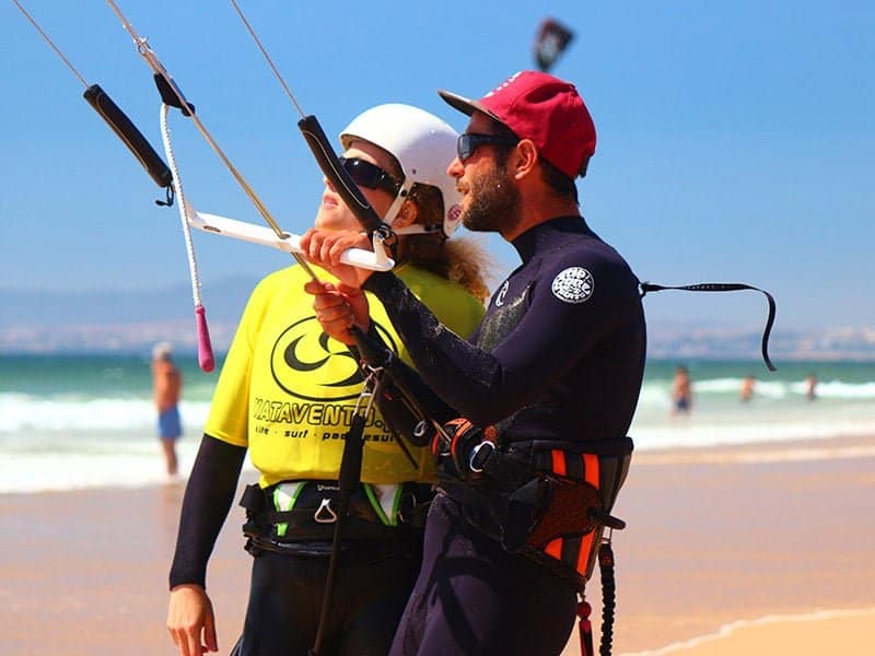 Aulas de Kitesurf Lisboa Costa da Caparica